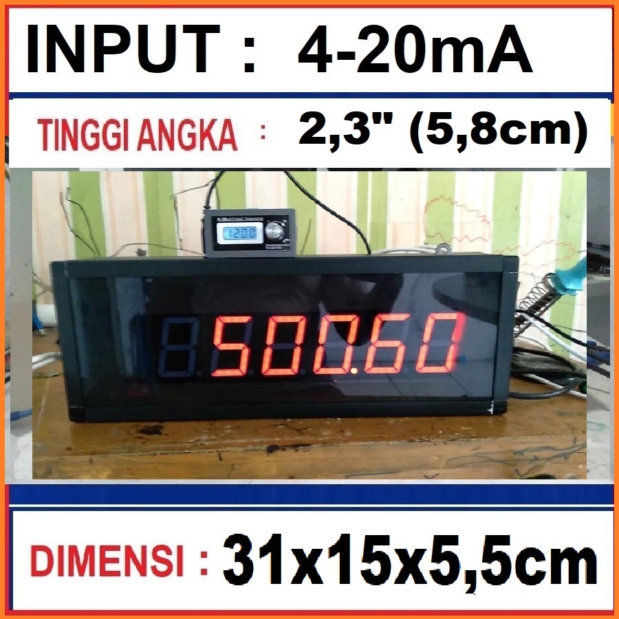 Andon display 2p3i1b5d 420ma new
